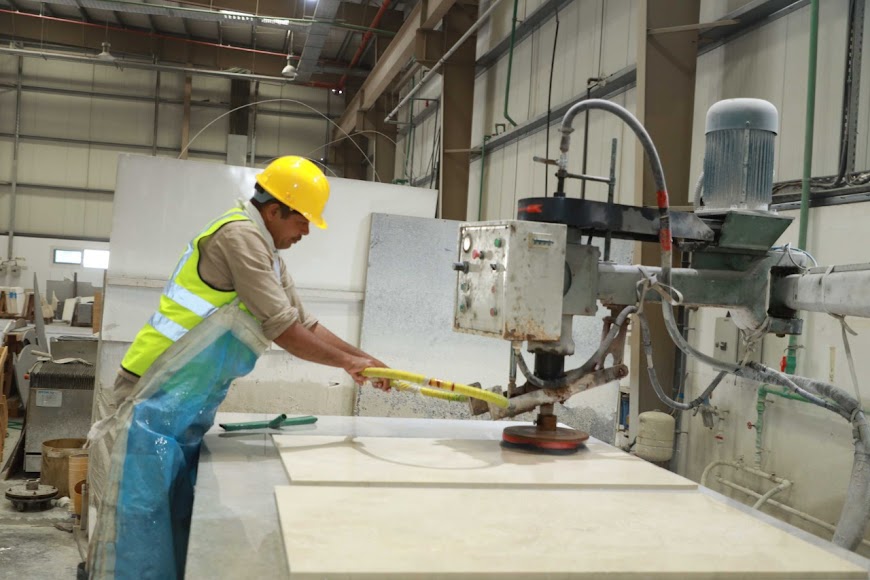 Polishing / Honing / Bush Hammering - Finish Making Machine