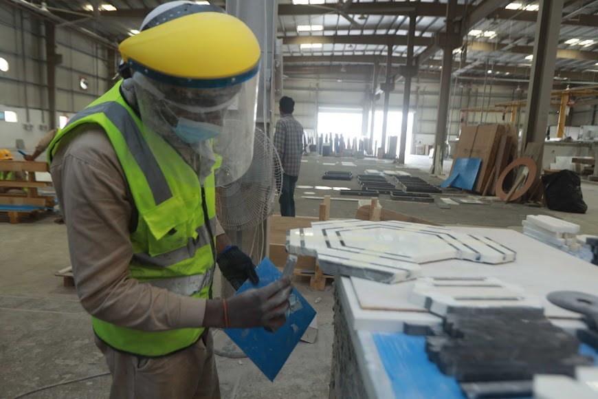 Waterjet Pattern Assembly